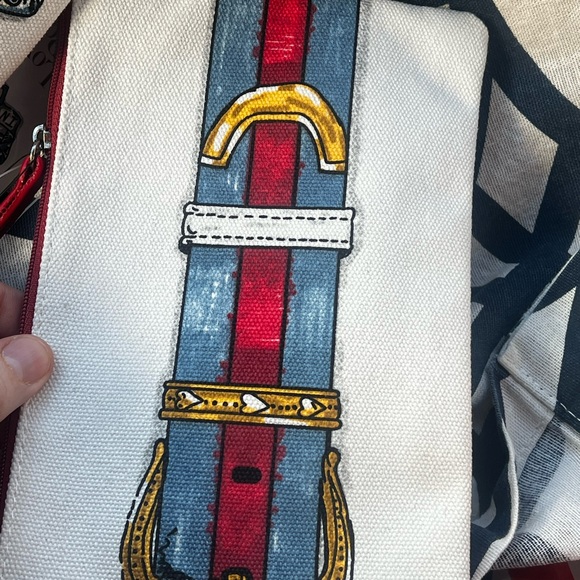 Brighton purse canvas pouch 2 set Love We Trust Pouch - Picture 4 of 8